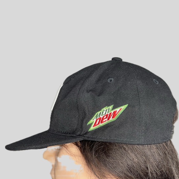 Y2K Paul Rodriguez Primitive Skateboards X Mountain Dew Snapback Trucker Cap - Picture 3 of 5